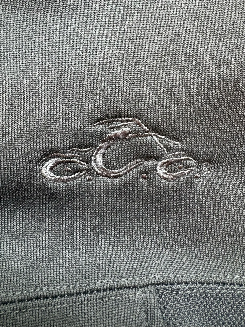 Orange County Choppers OCC XXL Gray Expedition Full Zip Biker Jacket Y2K
